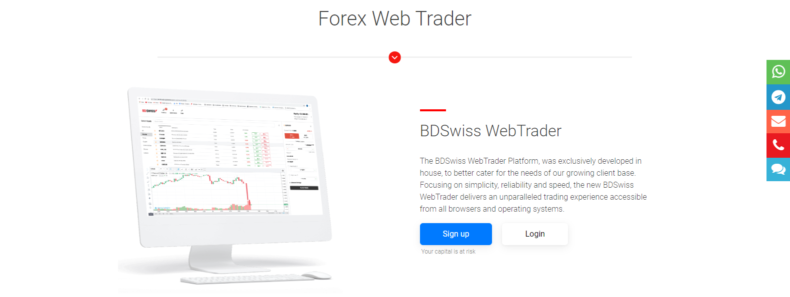 BDSwiss Review forex web trader